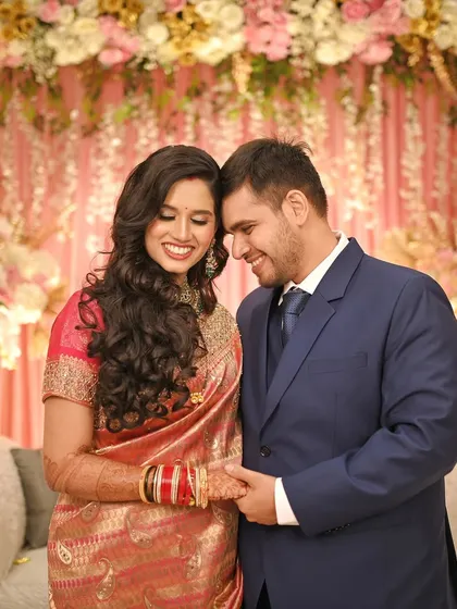A sweet, romantic moment between the couple. These are the memories that last a lifetime.