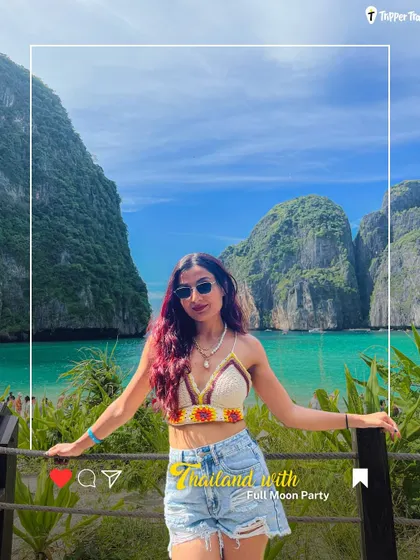 Your Insta feed needs this. A stunning shot from our Thailand trip, where the beaches are pristine and the views are unreal. This is the kind of aesthetic that makes all your friends jealous.