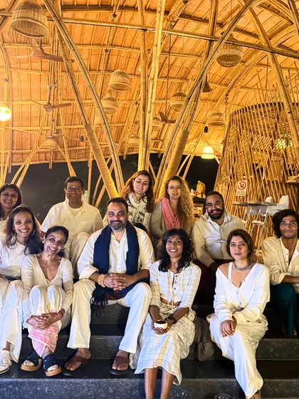 Our beautiful retreat group. A community of seekers who came together to learn, grow, and share their light. I am filled with so much gratitude for each and every one.
