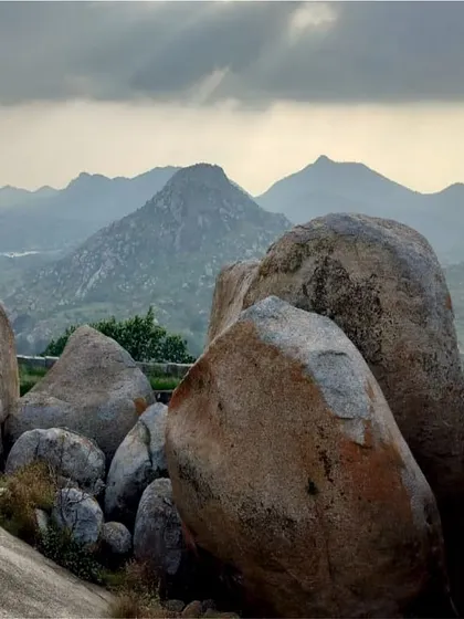 A lone trekker soaking in the vast landscape. My trips offer moments for both social connection and personal reflection.