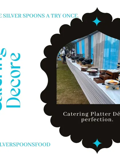 A look at the full buffet line for the Barnyard-themed party. The long table is filled with a variety of dishes to ensure there's something for everyone.