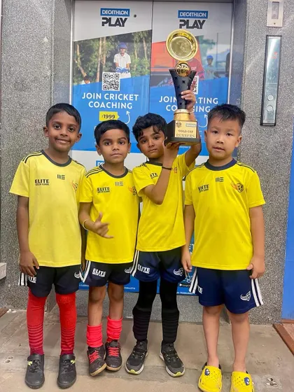 A proud moment for our U07 team after a hard-fought tournament.