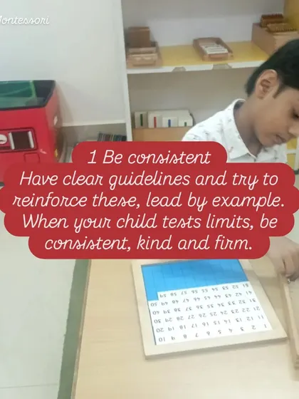 Principle 1: Be consistent. Have clear guidelines and lead by example. When your child tests limits, it's important to be consistent, kind, and firm in your response.