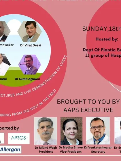 I was pleased to be an invited faculty member and treasurer for this AAPS executive workshop on threads and fillers, sharing my expertise alongside the best in the field.