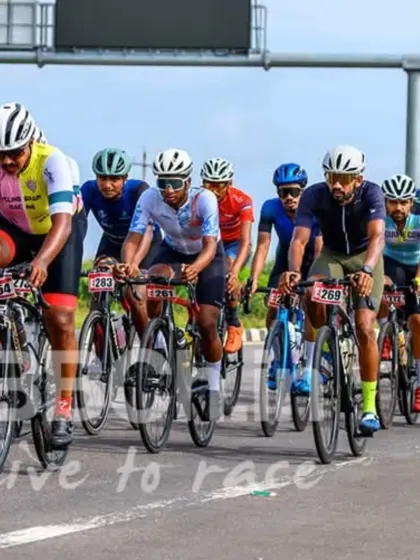 The amateur peloton, a mix of seasoned racers and enthusiastic newcomers, all sharing a passion for cycling.