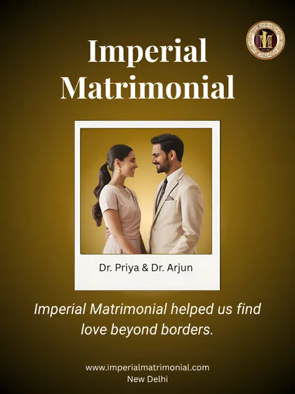 This success story of Dr. Priya and Dr. Arjun showcases our expertise in connecting professionals across borders. We specialize in creating meaningful alliances for accomplished individuals who value shared careers and life goals.