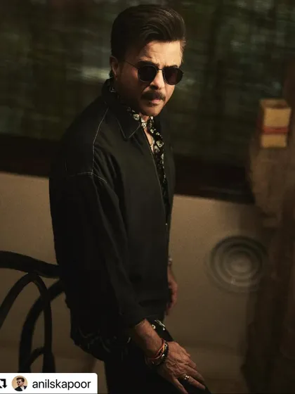 The lighting in this shot of Anil Kapoor really highlights the texture and shape of his haircut.