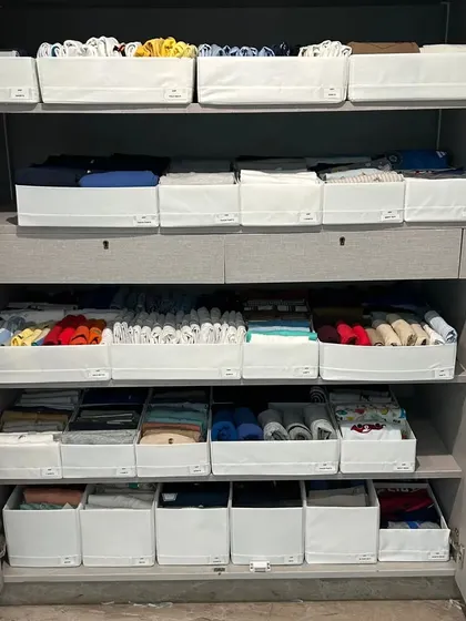 A look back at our January projects. It was a busy month filled with house moves and wardrobe maintenance, but we love creating these beautifully organized spaces for our clients.