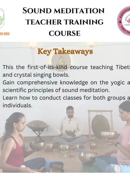 Transform lives with sound therapy. Join our Sound Meditation Teacher Training Course to learn, grow, and share the gift of healing vibrations. Last few spots are left for our Dubai course.