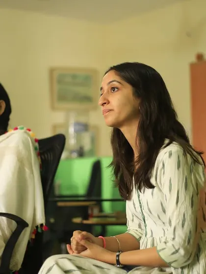 Writers from Season 6 listen intently during a session with editors from Penguin India. These moments of focused learning are what the Attic is all about.
