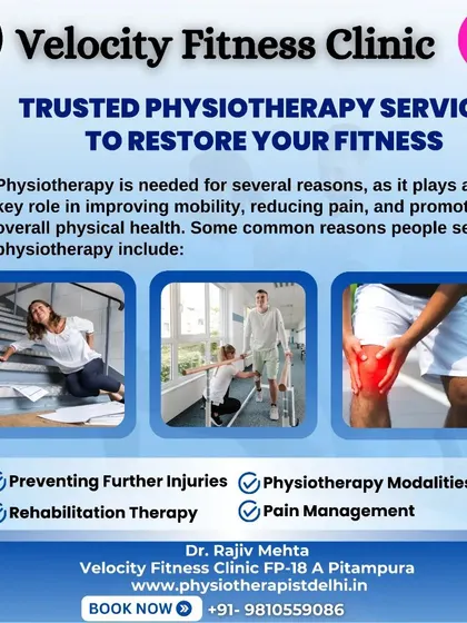 Physiotherapy is needed for many reasons, from managing pain after a fall to rehabilitation. My services focus on preventing further injuries and providing effective pain management through trusted therapies.