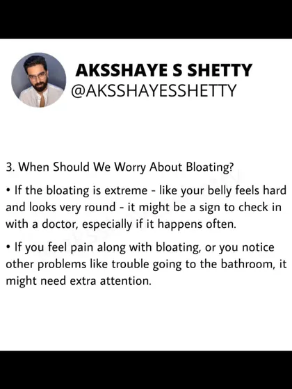 When should you worry about bloating? If it's extreme, painful, or happens often, it's a good idea to check in with a doctor. It could be a sign of an underlying issue that needs attention.