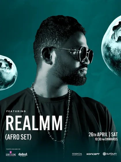Another poster for my Afro Set, this time with my photo, giving it a more personal touch.