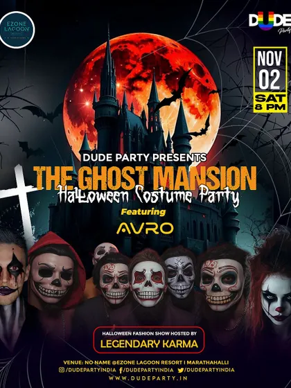 The Ghost Mansion Halloween Costume Party. I love playing themed events, and Halloween is one of my favorites.