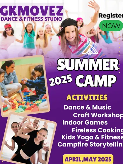 Here’s a quick look at what my Summer 2025 Camp is all about. This flyer breaks down all the activities we offer, from dance and music to fireless cooking and kids yoga, for children aged 3 to 10.