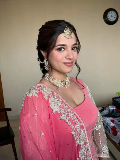 A final portrait of this gorgeous bride. The look is fresh, pretty, and perfectly captures her elegant and soft vision.