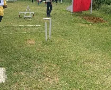An aspirant navigates an obstacle during a GTO task. Speed, balance, and clear thinking are what we train you for.