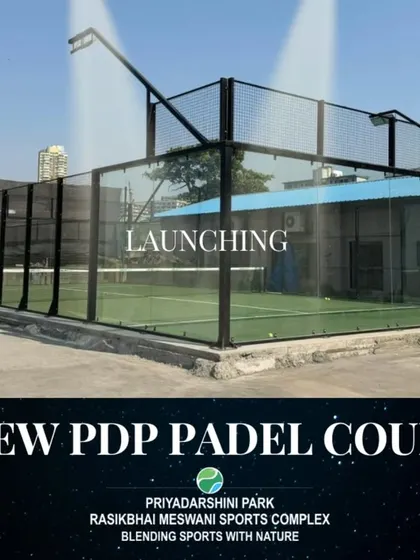 I am excited to announce the launch of our brand new PDP Padel Court. It features a modern design with floodlights for evening games, giving you a top tier playing experience right here in the park.