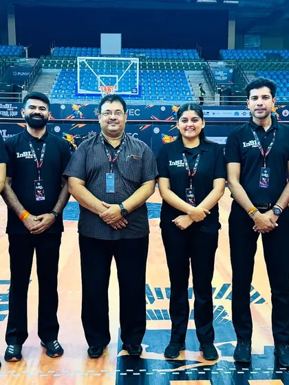 Proud to be part of the INBL Table Officials team. We are responsible for ensuring the game runs smoothly, a crucial role that requires precision and focus.