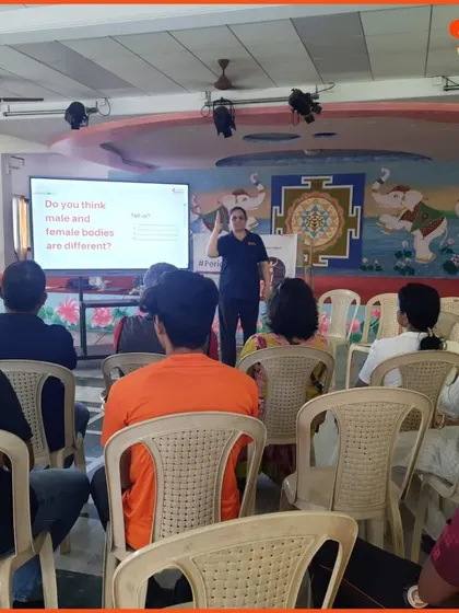 At Sri Ma Sports Academy, our facilitators engage with a mixed group of coaches from athletics, football, and cricket. Normalizing conversations about menstruation across different sports is a key part of our mission.