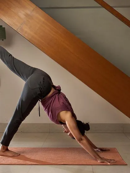 Feeling dizzy during yoga is not uncommon. It can be caused by dehydration, low blood sugar, or moving too quickly in and out of poses. I always advise moving slowly, breathing deeply, and resting when you need to.