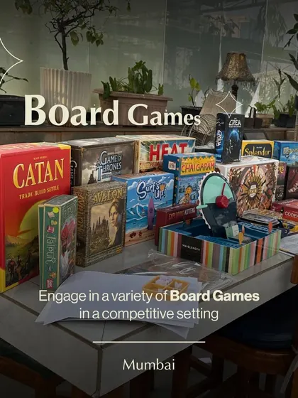 A table full of possibilities. From Catan to Game of Thrones, our board game sessions in Mumbai offer a huge variety of games for you to engage in, whether you're a seasoned player or a curious newcomer.