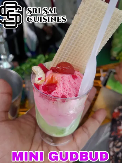 My Mini Gudbud is a take on the classic Mangalorean dessert. It features layers of different ice cream flavors, fruits, and nuts, served in a convenient mini cup.