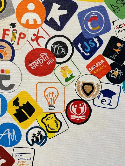 The logos appear to flow out from the AppX mobile icon, symbolizing the brand empowering its creators.