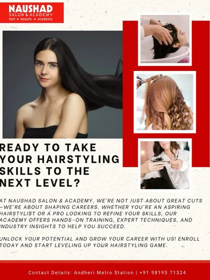 At our academy, we're not just about great cuts; we're about shaping careers. Our courses offer hands-on training and expert techniques to help you succeed.