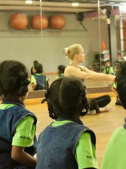 Another shot of our outreach class, where students learn discipline and focus in a supportive environment. We are proud to foster the growth of these young minds.