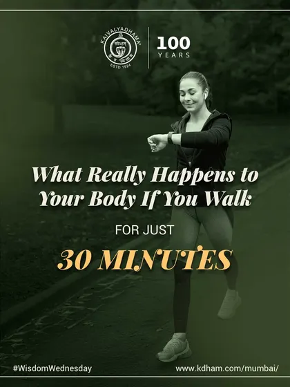 Just 30 minutes of walking can create significant positive changes in your body and mind. It is one of the simplest and most effective forms of daily exercise.