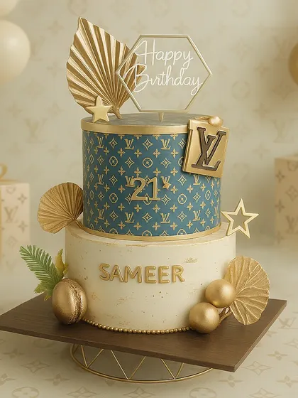 Serving couture in every bite. Our designer bag cakes, inspired by brands like Louis Vuitton and Hermès, are where high fashion meets frosting. It's luxury you can eat.