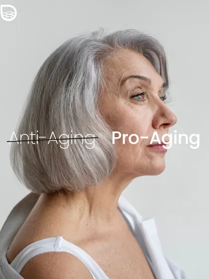 My philosophy is centered on being 'Pro-Aging,' not 'Anti-Aging.' I believe in celebrating every stage of life by helping you look and feel your best, focusing on skin health and graceful aging rather than fighting time.