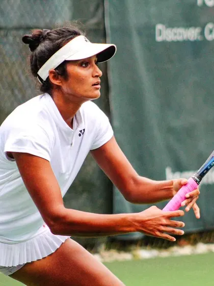 Photos from the ITF W100 Koser Jewelers Tennis Challenge. These matches against high-ranked opponents are crucial for growth and show the level of play I prepare my students for.