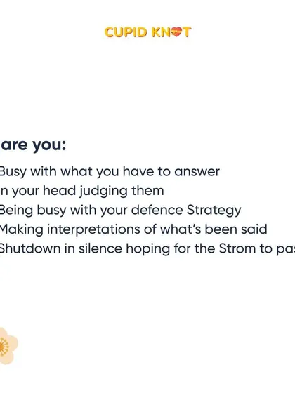 This is a duplicate of the previous image, listing the mental habits that hinder good listening.