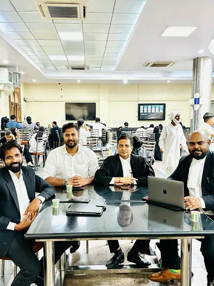 Working with Senior Supreme Court Advocate Shada Shiv Gupta Sir.