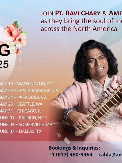 Announcing my USA Spring Tour, a 'Swar Yatra' across North America with the brilliant Amit Kavthekar. My international performances and masterclasses are a way for me to share our rich musical heritage with a global audience.