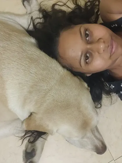 This is me with my youngest, Scotch. My animals were my reason to keep going during a very difficult period in my life. They are a testament to the healing power of the human-animal bond.