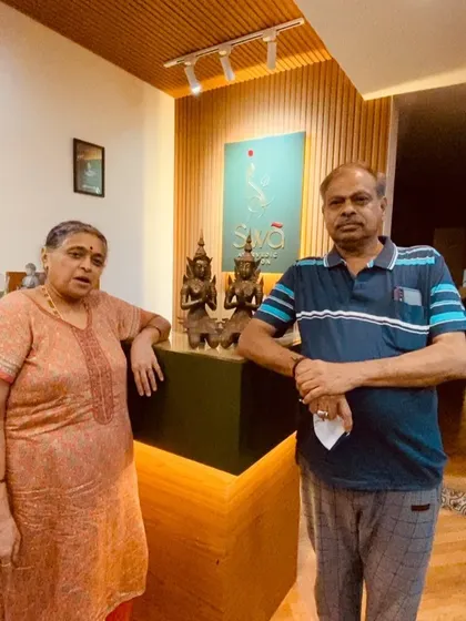 It's wonderful to see family members encouraging each other to choose a healthier lifestyle. This client's husband shares why he suggested Swã for his wife's well-being, recommending our services to everyone.