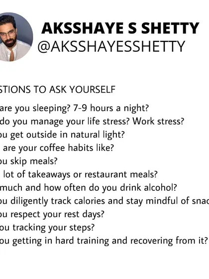 If your fat loss has stalled, ask yourself these questions. How are you sleeping? How are you managing stress? Are you tracking your food intake accurately? The answers often reveal the real reason you're stuck.