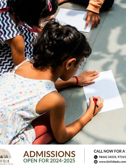 We believe creativity is something to be nurtured, not educated out of a child. Call us for a tour to see how we inspire creativity every day. Admissions are open.