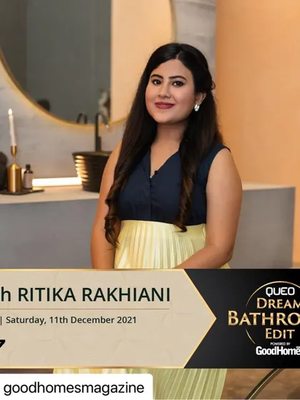 I was excited to be part of the Queo Dream Bathroom Edit, a series by GoodHomes magazine where I had the opportunity to design a unique, modern bathroom concept.
