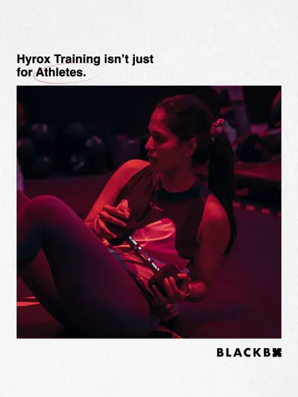 HYROX training isn't just for elite athletes. It's a challenging and rewarding workout for anyone looking to improve their overall fitness.