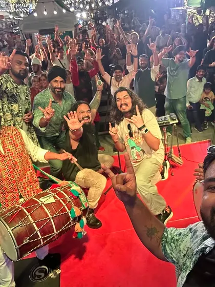 Another selfie from our Diwali celebration in Bangkok. The festive spirit is universal, and we loved sharing it with our fans in Thailand.