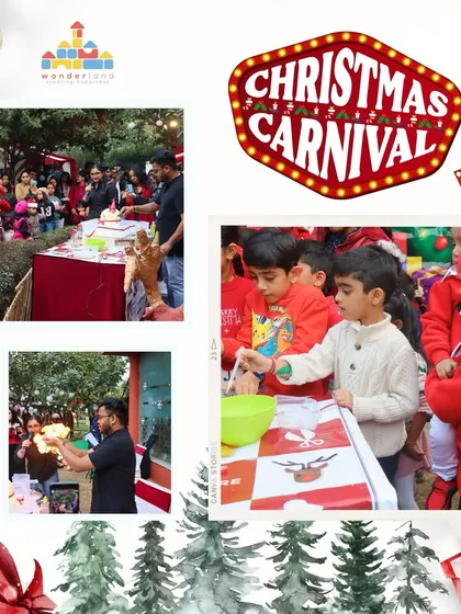 The Christmas Carnival is a feast for the senses. We even have live cooking stations where children can watch and participate in making delicious treats, adding to the festive excitement.