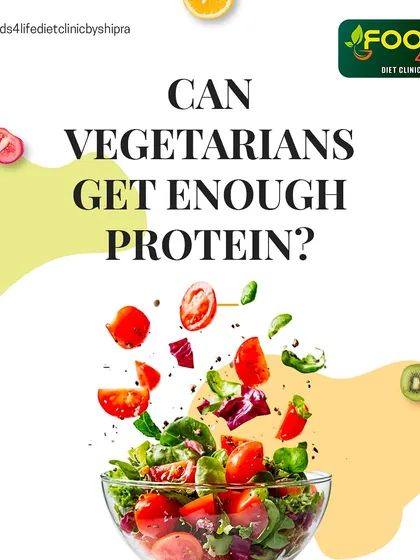 Can vegetarians get enough protein? This carousel starts the conversation about plant-based protein sources.