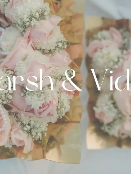 It's the small touches that elevate an event. I prepared these beautiful cones of rose petals with the couple's wedding hashtag, ready for guests to shower the newlyweds with blessings.