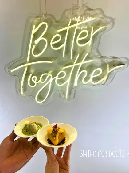 A "Better Together" anniversary celebration. We believe food is a love story, and we craft menus with honest, heartfelt details to make your special day smoother.
