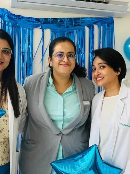 Celebrating Doctor's Day with my team. These moments of appreciation and camaraderie are what make our work so rewarding.