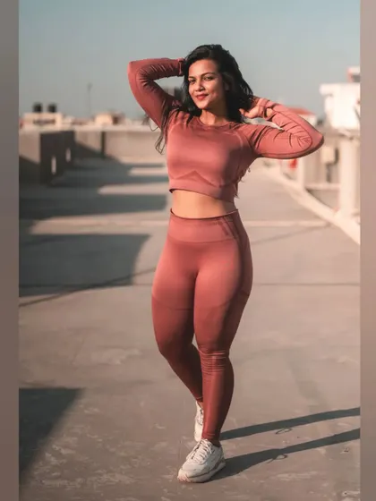 A photo from my 30th birthday shoot. I'm committed to loving my body and making it fitter and stronger every day. This is what body positivity looks like in action.